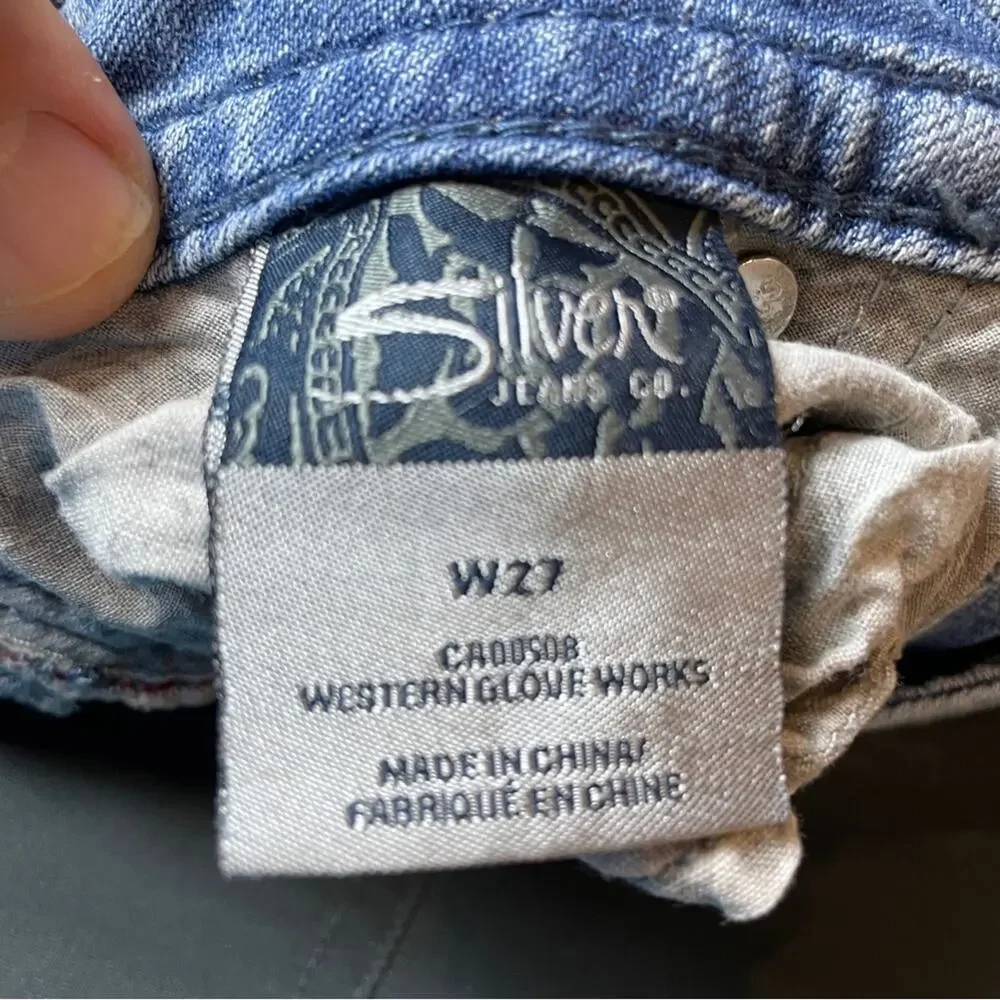 Silver Jeans Suki Capri Size 27 - Picture 5 of 8